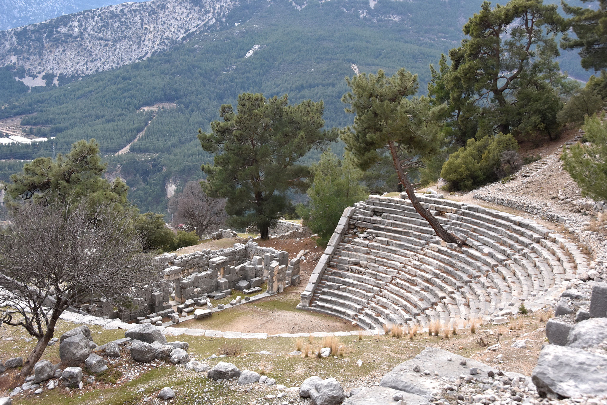Amphitheater in Arycanda, Antalya